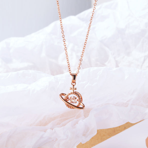 Women's Fashion Space Cross Pendant Necklace-Womens Pendant Necklace-SunnyHouse Jewelry