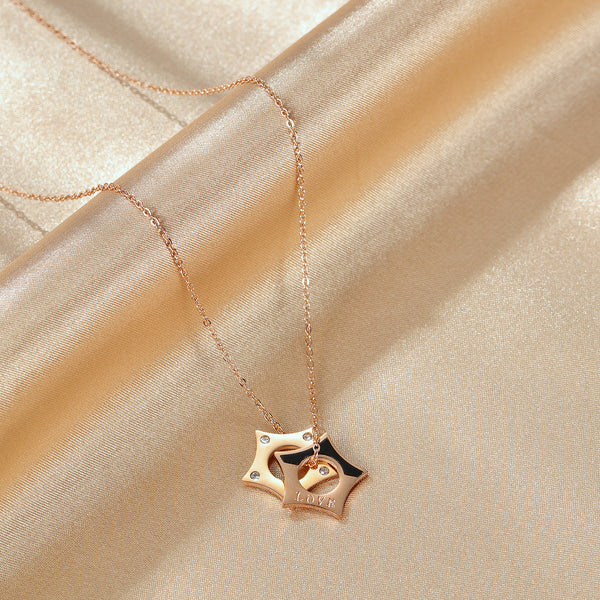Women's Fashion Star Pendant Necklace-Womens Pendant Necklace-SunnyHouse Jewelry