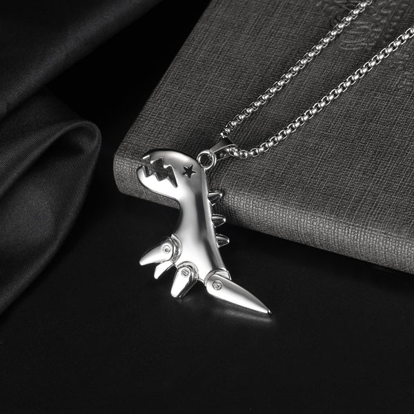 Men's Fashion Hip Hop Dinosaur Pendant Necklace-Mens Pendant Necklace-SunnyHouse Jewelry