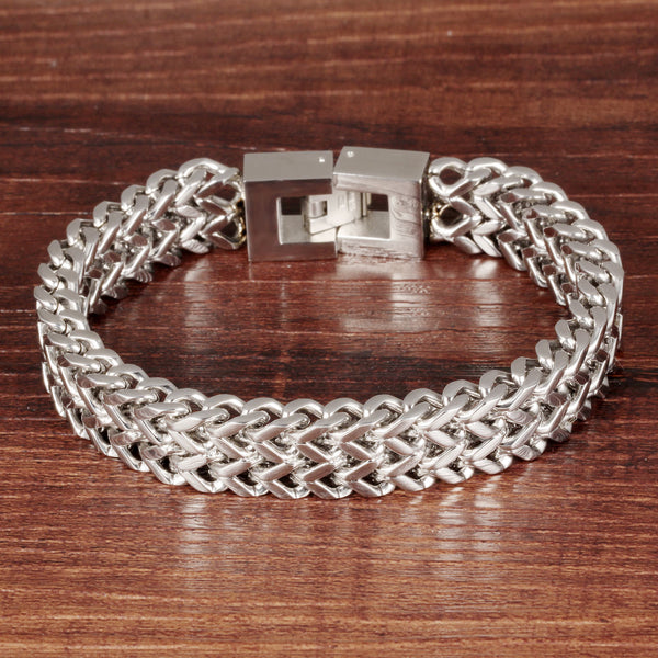 Men's Fashion Link Bracelet-Mens Bracelet-SunnyHouse Jewelry