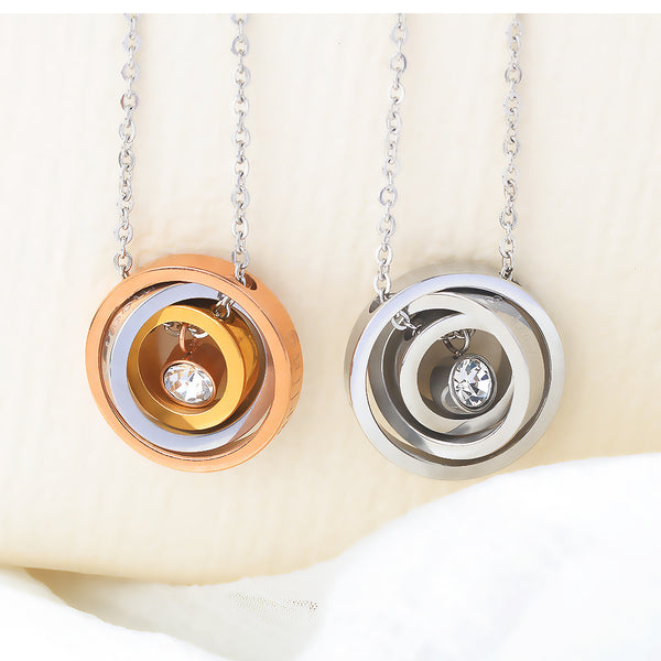 His & Hers Matching Set I Love You Couple Necklace Couple Jewelry Set-Couple Necklace-SunnyHouse Jewelry