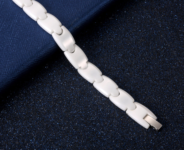 Women's Fashion White Bracelet-Womens Bracelet-SunnyHouse Jewelry