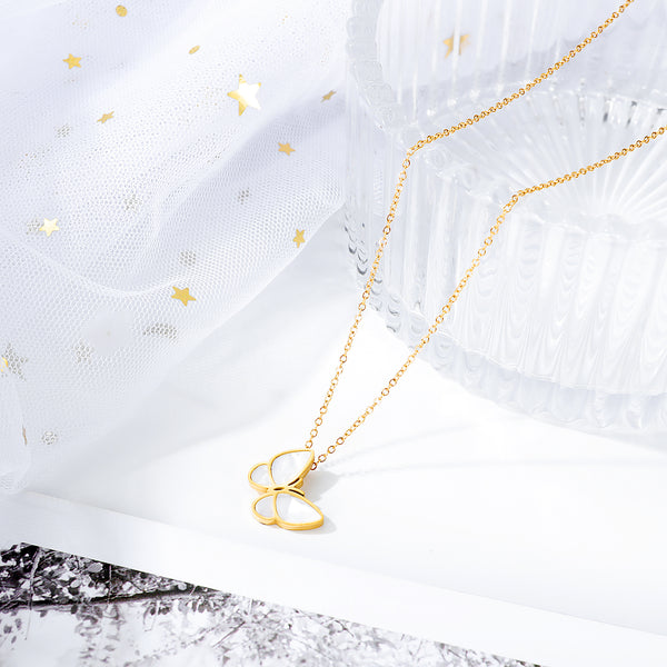 Women's Fashion Butterfly Pendant Necklace-Womens Pendant Necklace-SunnyHouse Jewelry