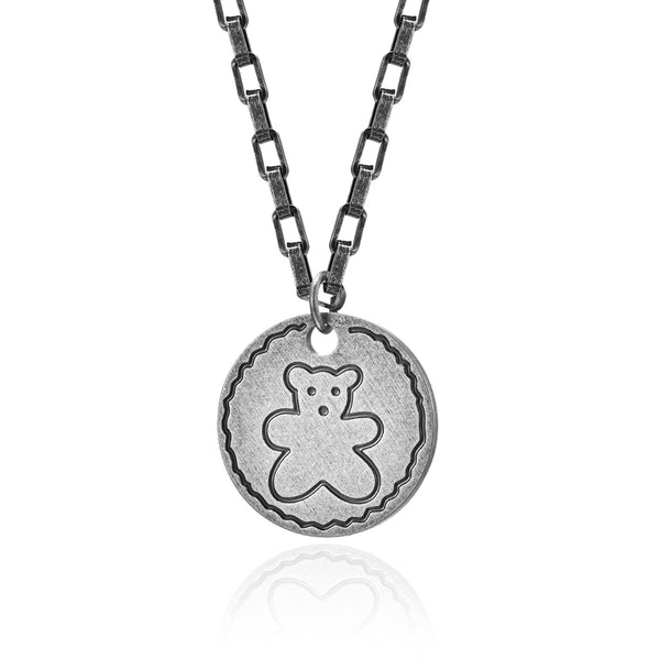 Men's Fashion Bear Pendant Necklace-Mens Pendant Necklace-SunnyHouse Jewelry