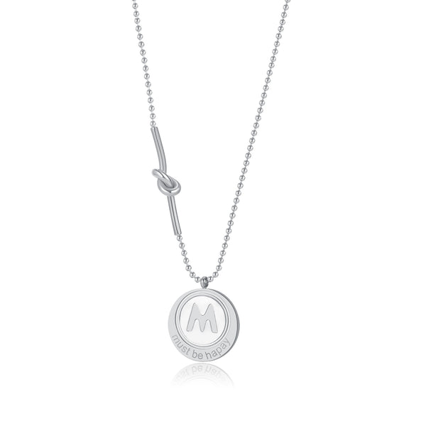Women's Fashion Must Be Happy Pendant Necklace-Womens Pendant Necklace-SunnyHouse Jewelry