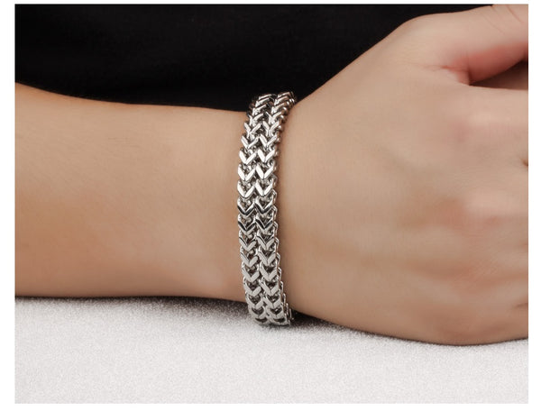 Men's Fashion Link Bracelet-Mens Bracelet-SunnyHouse Jewelry