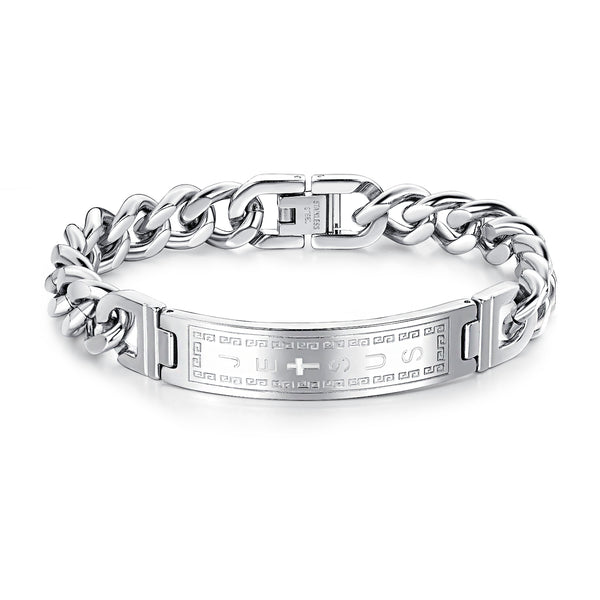 Men's Fashion Jesus Bracelet-Mens Bracelet-SunnyHouse Jewelry