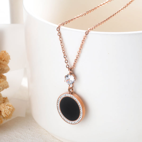 Women's Fashion Large Tag Pendant Necklace-Womens Pendant Necklace-SunnyHouse Jewelry