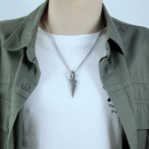 Men's Fashion Snake Sword Hip Hop Pendant Necklace-Mens Pendant Necklace-SunnyHouse Jewelry