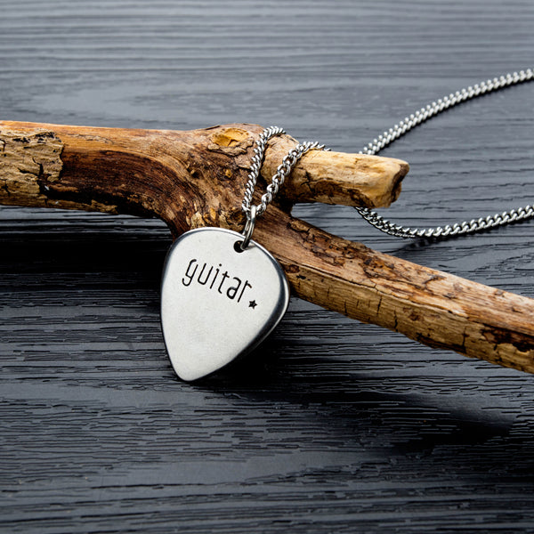 Men's Fashion Guitar Pendant Necklace-Mens Pendant Necklace-SunnyHouse Jewelry