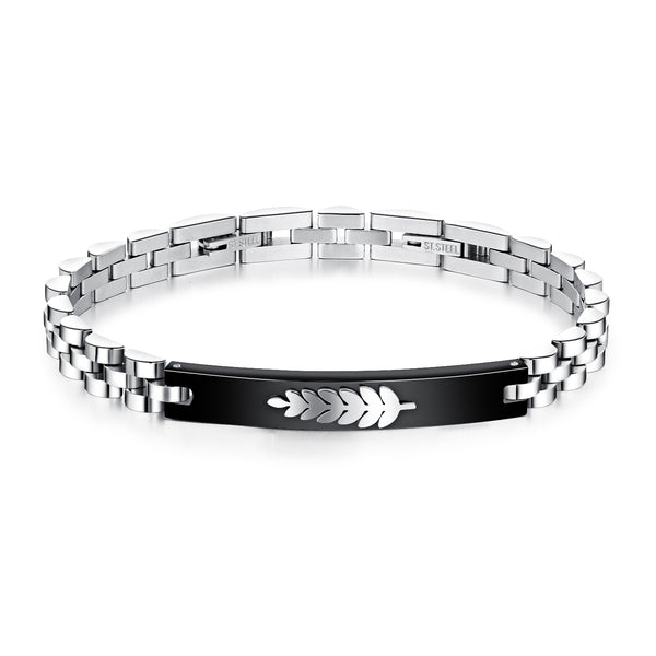 Men's Fashion Leaf Bracelet-Mens Bracelet-SunnyHouse Jewelry