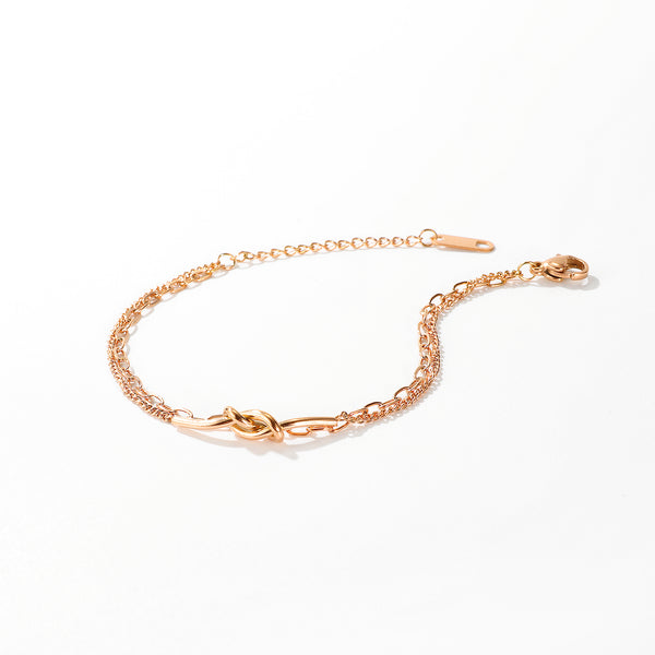 Women's Fashion Love Knot Bracelet-Womens Bracelet-SunnyHouse Jewelry