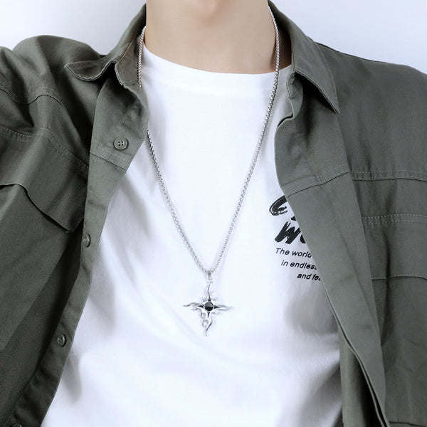 Men's Fashion Pendant Necklace-Mens Pendant Necklace-SunnyHouse Jewelry