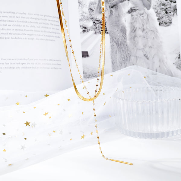 Women's Fashion Simple Pendant Necklace-Womens Pendant Necklace-SunnyHouse Jewelry