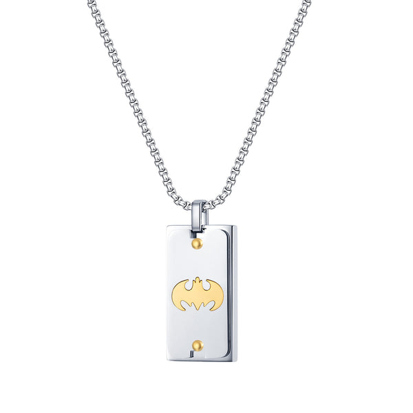 Men's Fashion Bat Pendant Necklace-Mens Pendant Necklace-SunnyHouse Jewelry