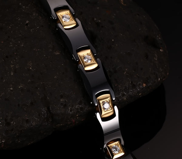 Women's Fashion Black Bracelet-Womens Bracelet-SunnyHouse Jewelry