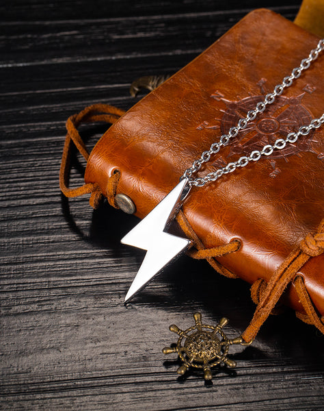 Men's Fashion Flash Pendant Necklace-Mens Pendant Necklace-SunnyHouse Jewelry