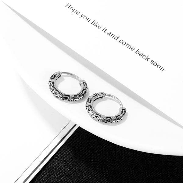 Women's Fashion Hoop Earrings-Womens Earrings-SunnyHouse Jewelry