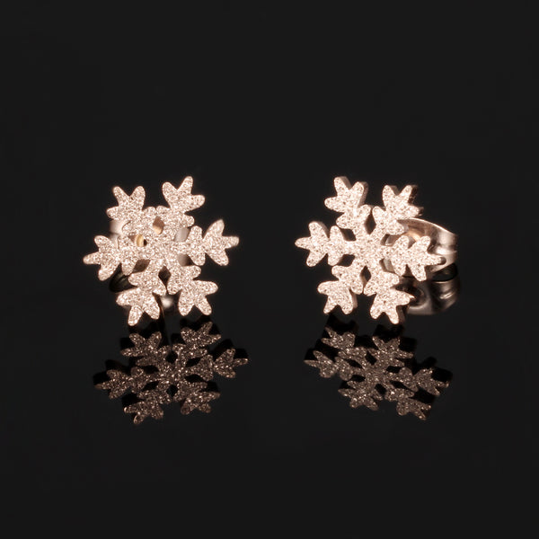 Women's Fashion Snowflake Earrings-Womens Earrings-SunnyHouse Jewelry