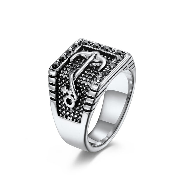 Men's Fashion Lucky Anchor Ring-Mens Ring-SunnyHouse Jewelry