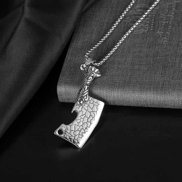 Men's Fashion Hip Hop Knife Pendant Necklace-Mens Pendant Necklace-SunnyHouse Jewelry