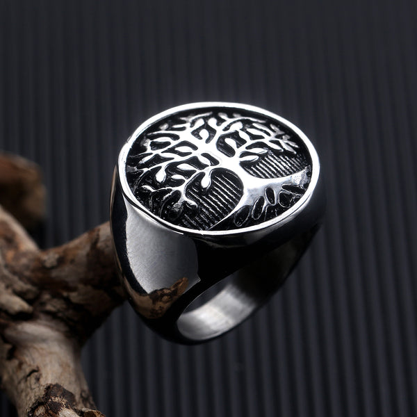 Men's Fashion Life Tree Ring-Mens Ring-SunnyHouse Jewelry