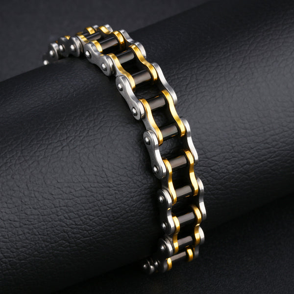 Men's Fashion Harley Bike Bracelet-Mens Bracelet-SunnyHouse Jewelry