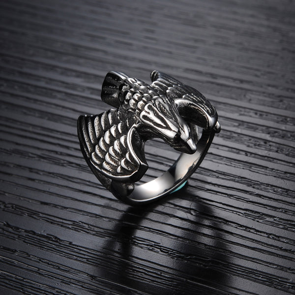 Men's Fashion Eagle Ring-Mens Ring-SunnyHouse Jewelry