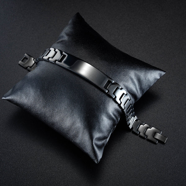Men's Fashion Black Bracelet-Mens Bracelet-SunnyHouse Jewelry
