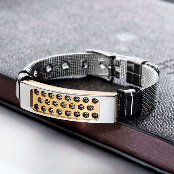 Men's Fashion Cell Bracelet-Mens Bracelet-SunnyHouse Jewelry