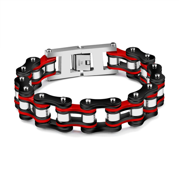 Men's Fashion Big Harley Bike Bracelet-Mens Bracelet-SunnyHouse Jewelry