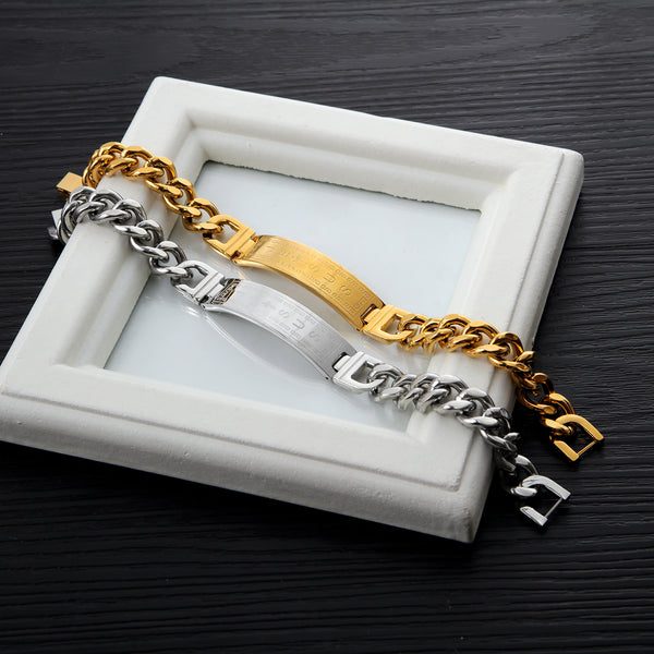 Men's Fashion Jesus Bracelet-Mens Bracelet-SunnyHouse Jewelry