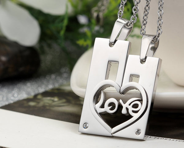 His & Hers Matching Set You and Me Couple Necklace Couple Jewelry Set-Couple Necklace-SunnyHouse Jewelry