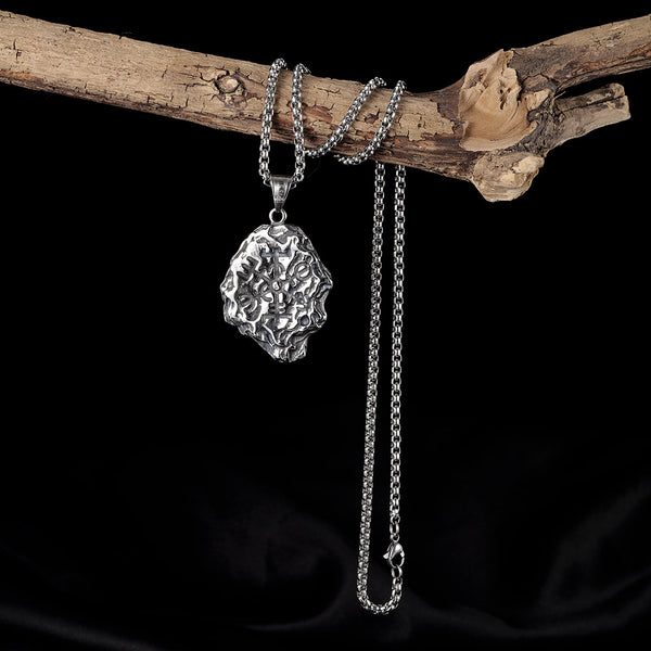 Men's Fashion Hip Hop Aerolite Pendant Necklace-Mens Pendant Necklace-SunnyHouse Jewelry