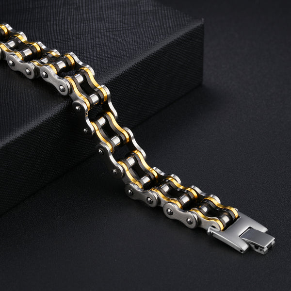Men's Fashion Harley Bike Bracelet-Mens Bracelet-SunnyHouse Jewelry