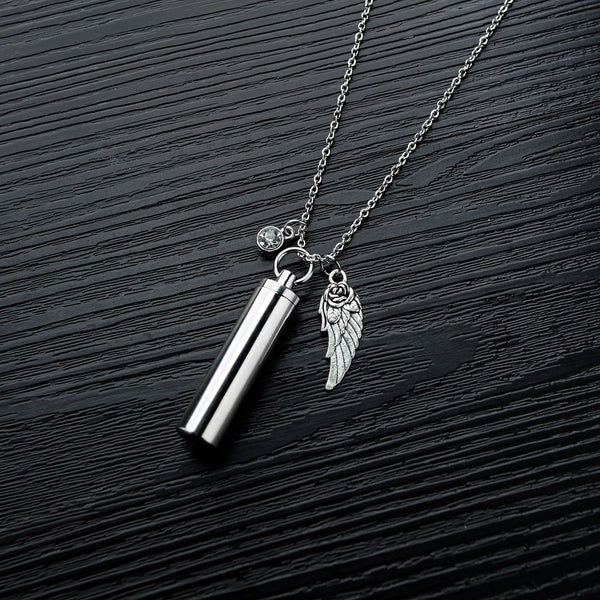 Men's Fashion Angel Perfume Bottle Pendant Necklace-Mens Pendant Necklace-SunnyHouse Jewelry