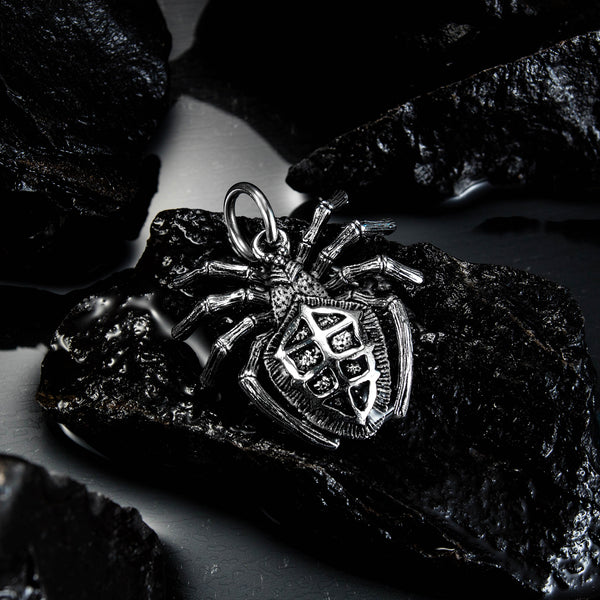 Men's Fashion Spider Pendant Necklace-Mens Pendant Necklace-SunnyHouse Jewelry