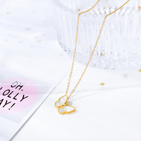Women's Fashion Butterfly Pendant Necklace-Womens Pendant Necklace-SunnyHouse Jewelry