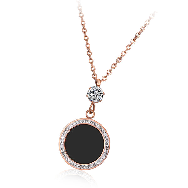 Women's Fashion Large Tag Pendant Necklace-Womens Pendant Necklace-SunnyHouse Jewelry