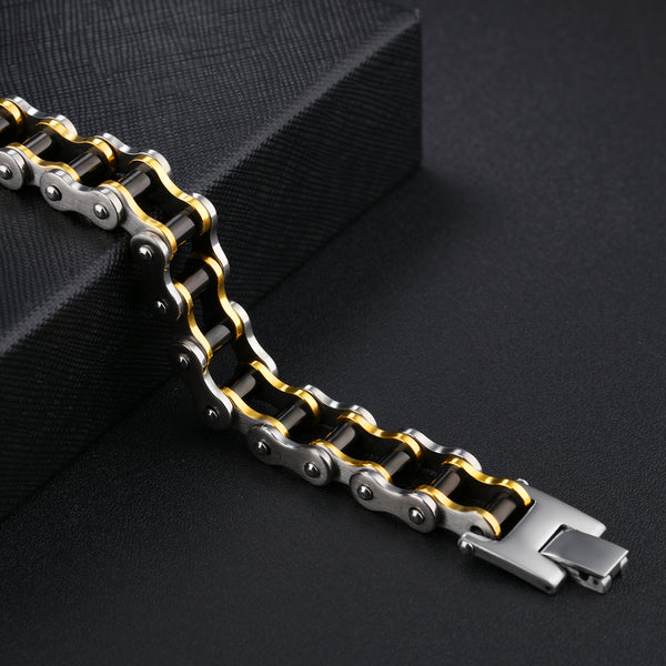 Men's Fashion Harley Bike Bracelet-Mens Bracelet-SunnyHouse Jewelry