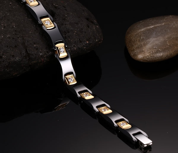 Women's Fashion Black Bracelet-Womens Bracelet-SunnyHouse Jewelry