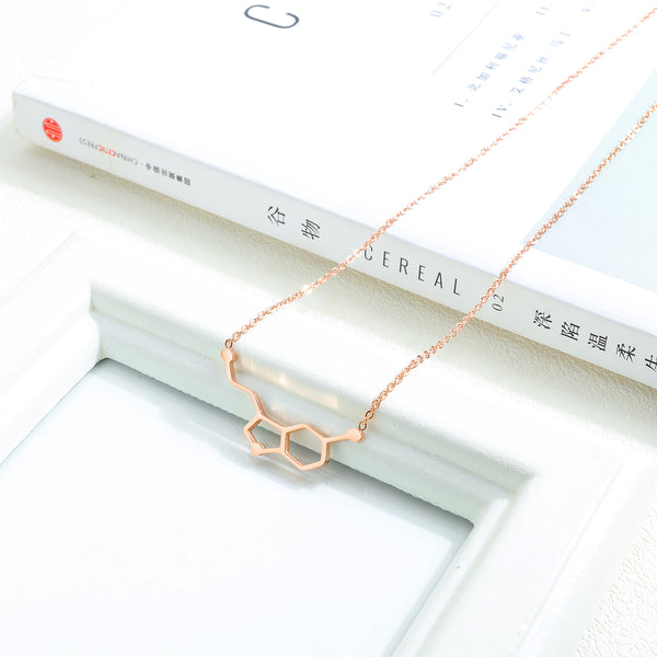 Women's Fashion Dopamine Love Formula Pendant Necklace-Womens Pendant Necklace-SunnyHouse Jewelry