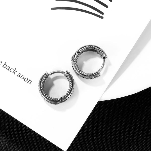 Women's Fashion Hoop Earrings-Womens Earrings-SunnyHouse Jewelry