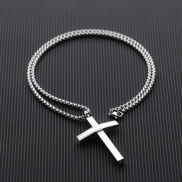 Men's Fashion Special Cross Pendant Necklace-Mens Pendant Necklace-SunnyHouse Jewelry