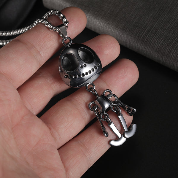 Men's Fashion Hip Hop Alien Pendant Necklace-Mens Pendant Necklace-SunnyHouse Jewelry