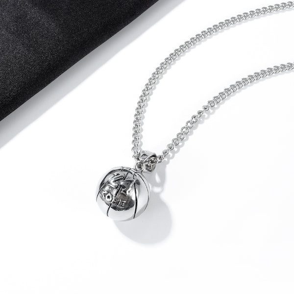 Men's Fashion 24 Kobe Pendant Necklace-Mens Pendant Necklace-SunnyHouse Jewelry