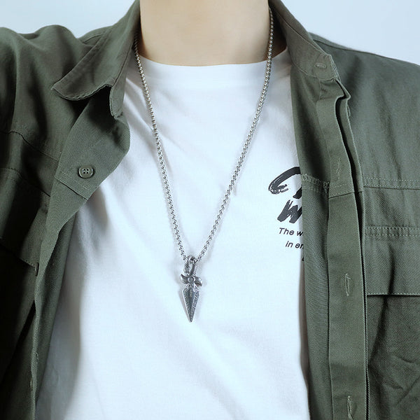 Men's Fashion Snake Sword Hip Hop Pendant Necklace-Mens Pendant Necklace-SunnyHouse Jewelry