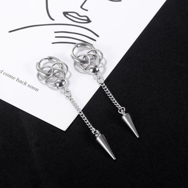 Women's Fashion Hip Hop Earrings-Womens Earrings-SunnyHouse Jewelry