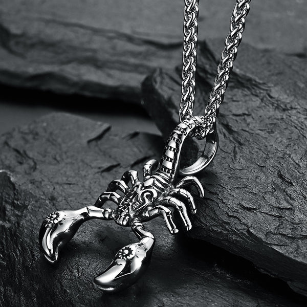 Men's Fashion Scorpion Pendant Necklace-Mens Pendant Necklace-SunnyHouse Jewelry