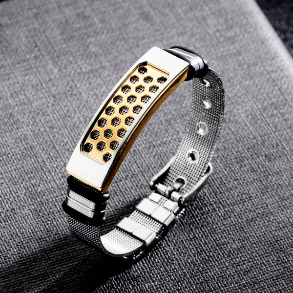 Men's Fashion Cell Bracelet-Mens Bracelet-SunnyHouse Jewelry